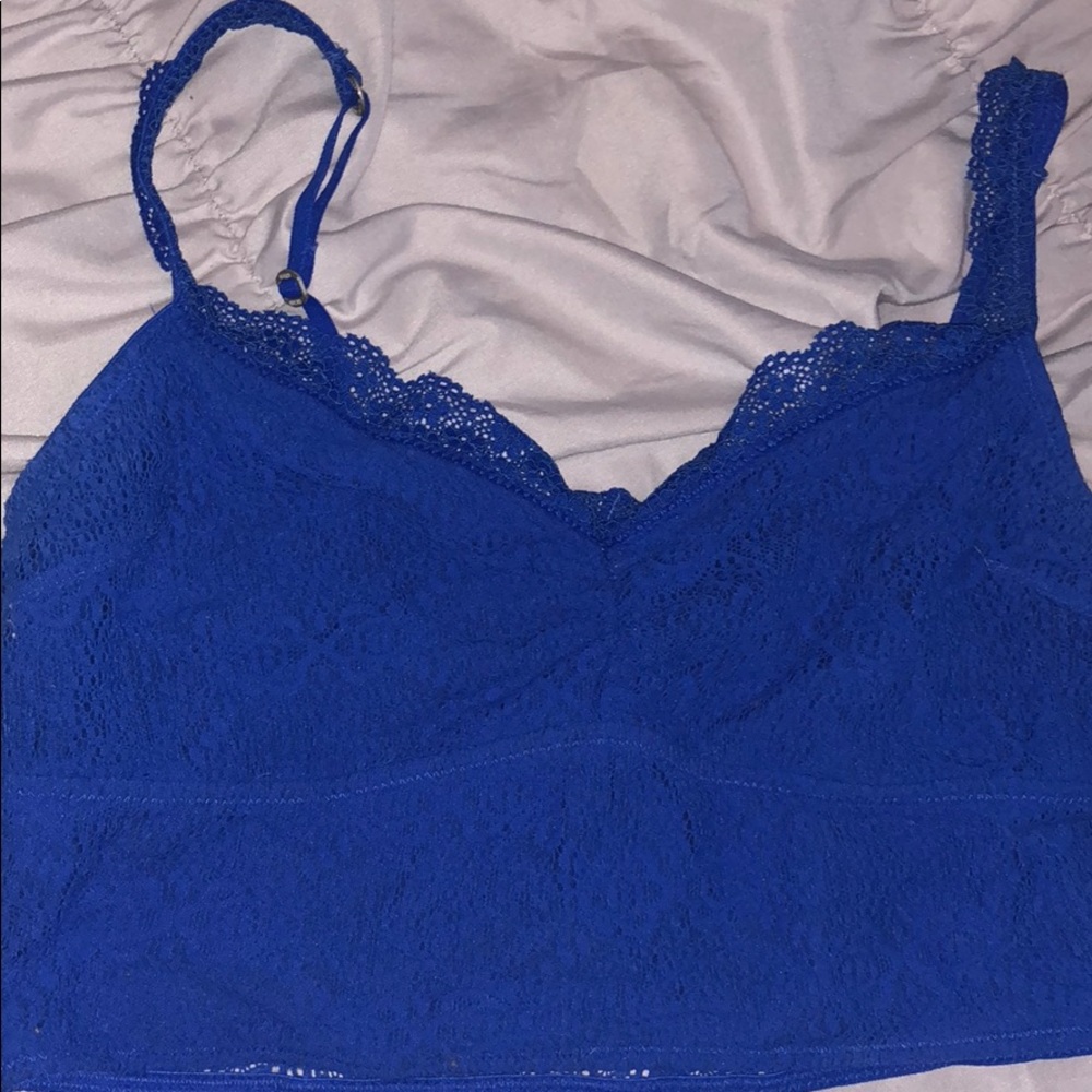 Blue bralett